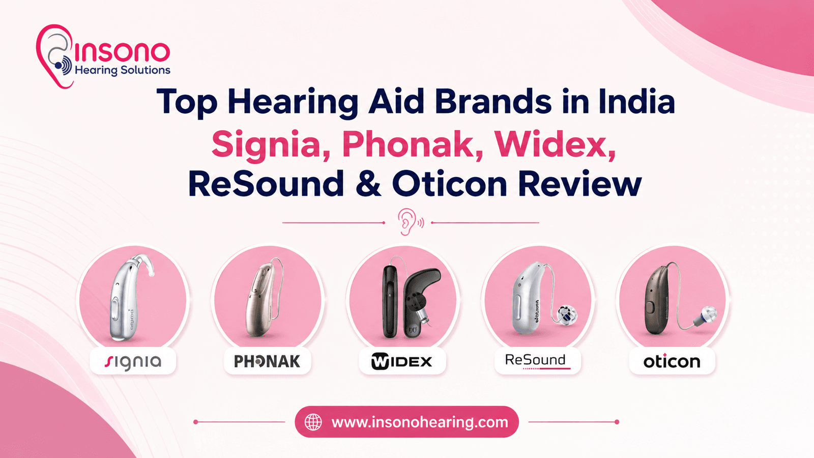Top Hearing Aid Brands in India (2026): Signia vs Phonak vs Widex vs ReSound vs Oticon vs Starkey — Full Comparison & Price List