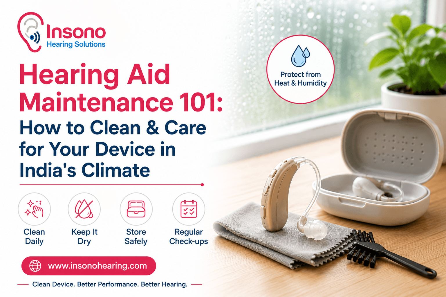 Hearing Aid Maintenance 101: How to Clean & Care for Your Device in India’s Climate
