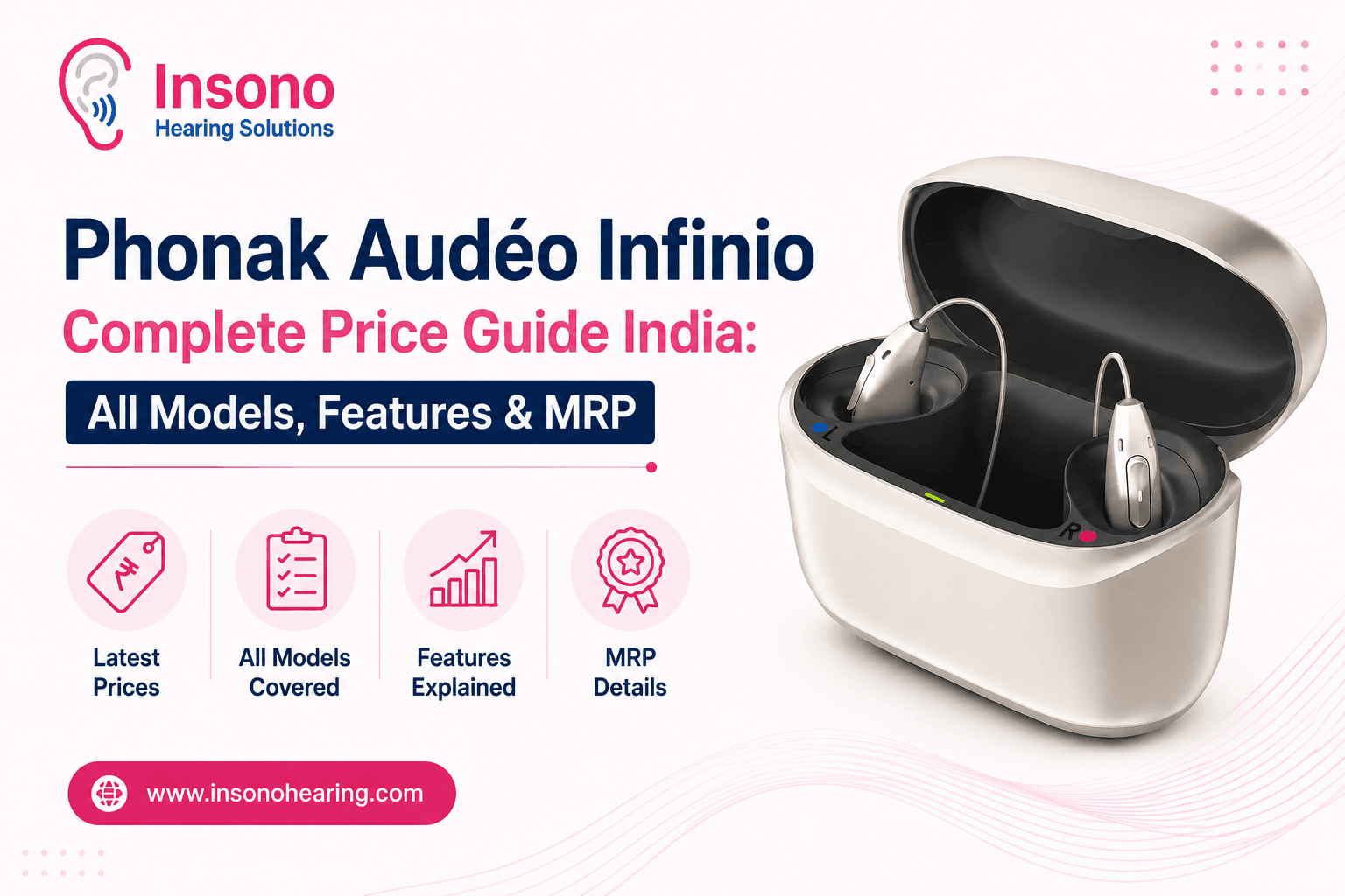 Phonak Audéo Infinio Complete Price Guide India (2026): All Models, Features & MRP
