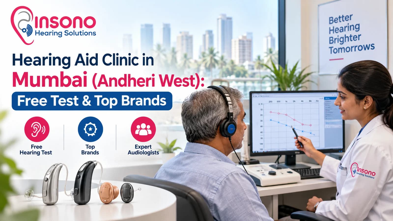 Hearing Aid Clinic in Mumbai (Andheri West): Free Test & Top Brands