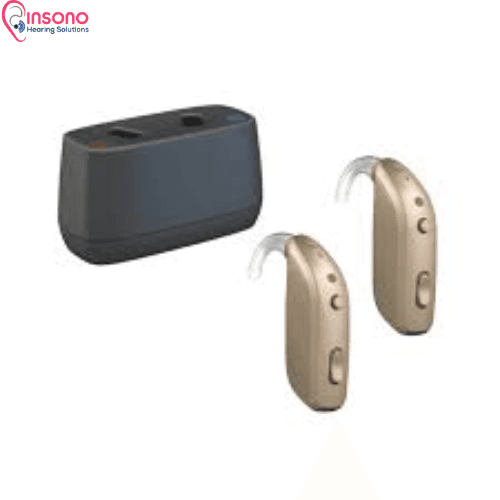 ReSound OMNIA 488 BTE (2 Hearing Aids + 1 Desktop Charger) view 2
