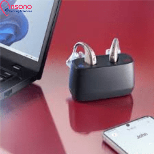 ReSound Nexia 977 BTE (2 Hearing Aids + 1 Desktop Charger) view 2