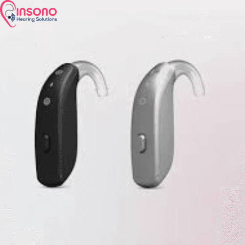 ReSound OMNIA 477 BTE (1 Hearing Aid + 1 Desktop Charger)