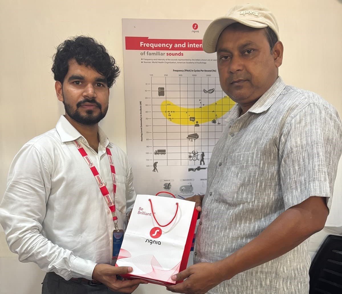 Mrs. Shahaj Baho’s Hearing Journey with Signia BTE Prompt P Hearing Aid