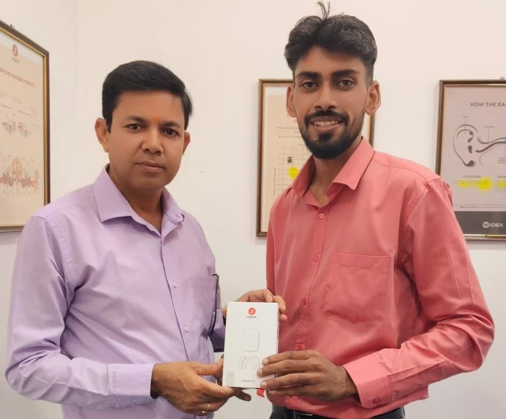 Mr. Sachida Anand Singh’s Hearing Aid Journey at Insono Hearing Solutions, Dhanbad