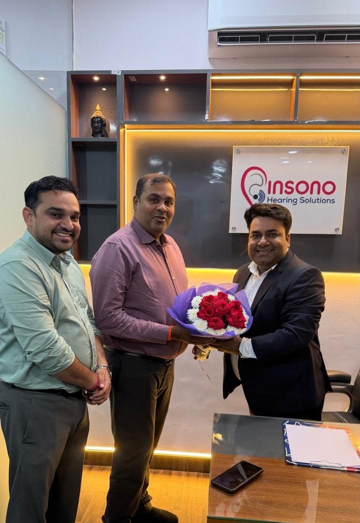 WS Audiology Leadership Visits Insono Noida Head Office to Talk Growth and Innovation
