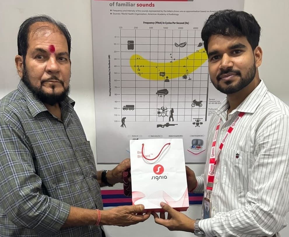 A Hearing Assessment That Changed Mr. Ashok Tiwari's Everyday Conversations