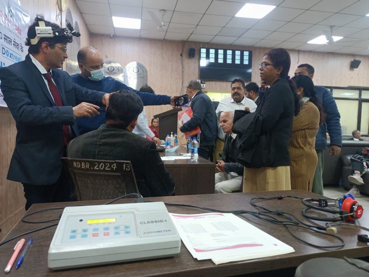 Insono Conducts Hearing Check-Up Camp at Patiala House Court, Delhi